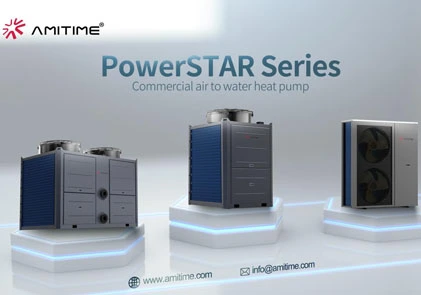 AMITIME Bomba de calor comercial: una solución integral para las necesidades de calefacción, refrigeración y agua caliente
