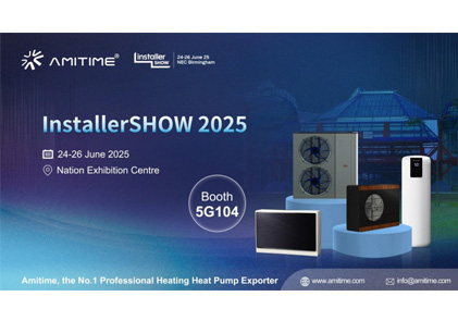 ¡AMITIME te invita a 2025 InstallerSHOW para descubrir soluciones de calefacción verde!