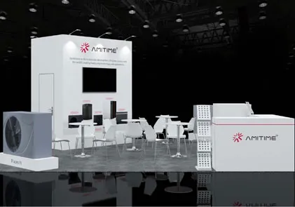 ¡AMITIME está listo para aparecer en la Pool Spa Patio Expo, con su nueva y impresionante bomba de calor para piscinas que hace un gran debut!