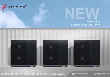 AMITIME presenta la unidad de bomba de calor comercial PowerSTAR de 30kW